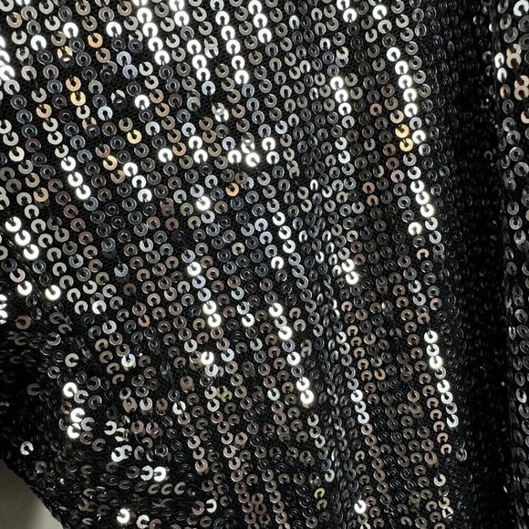 Rebdolls Black Sequined Stretch Pants Size 2X *flaw*  New Years, Party - Picture 2 of 6